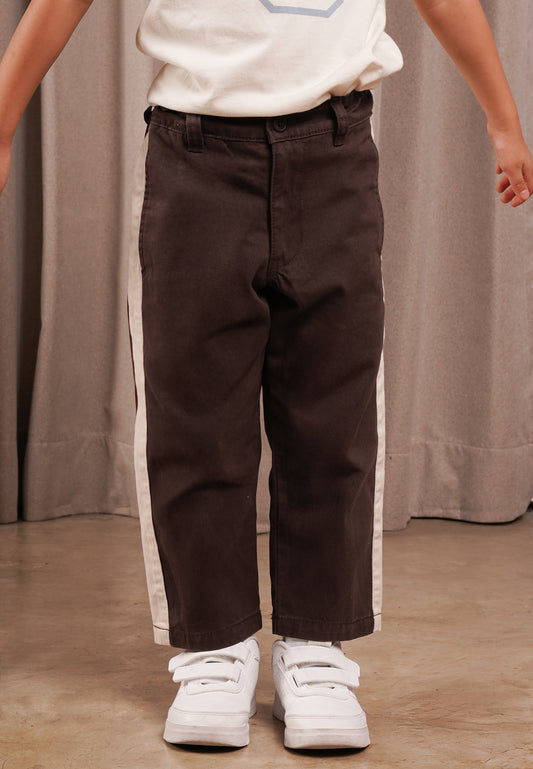 Osella Kids Tegmen Trouser In Smoke Brown