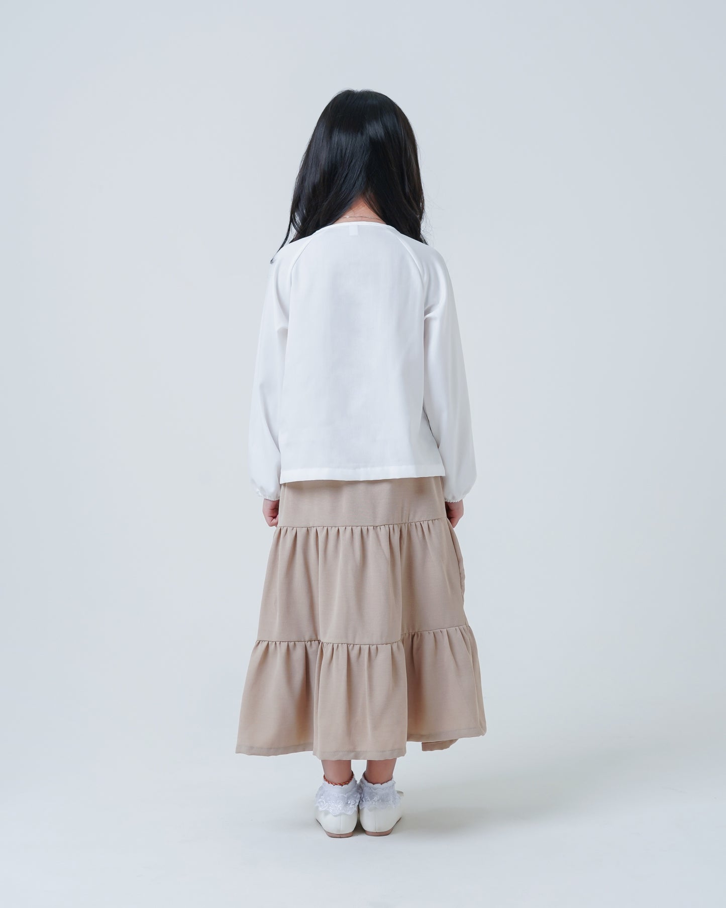 Osella Kids Pearl Pleated Blouse