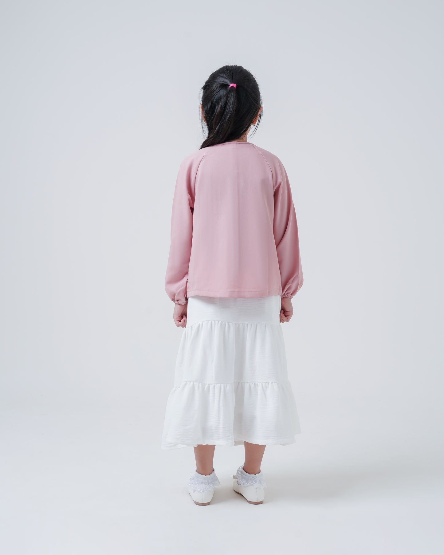 Osella Kids Pearl Pleated Blouse