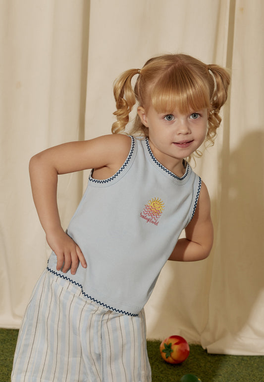 Osella Kids x SmileyWorld Isla Rib Tank Top