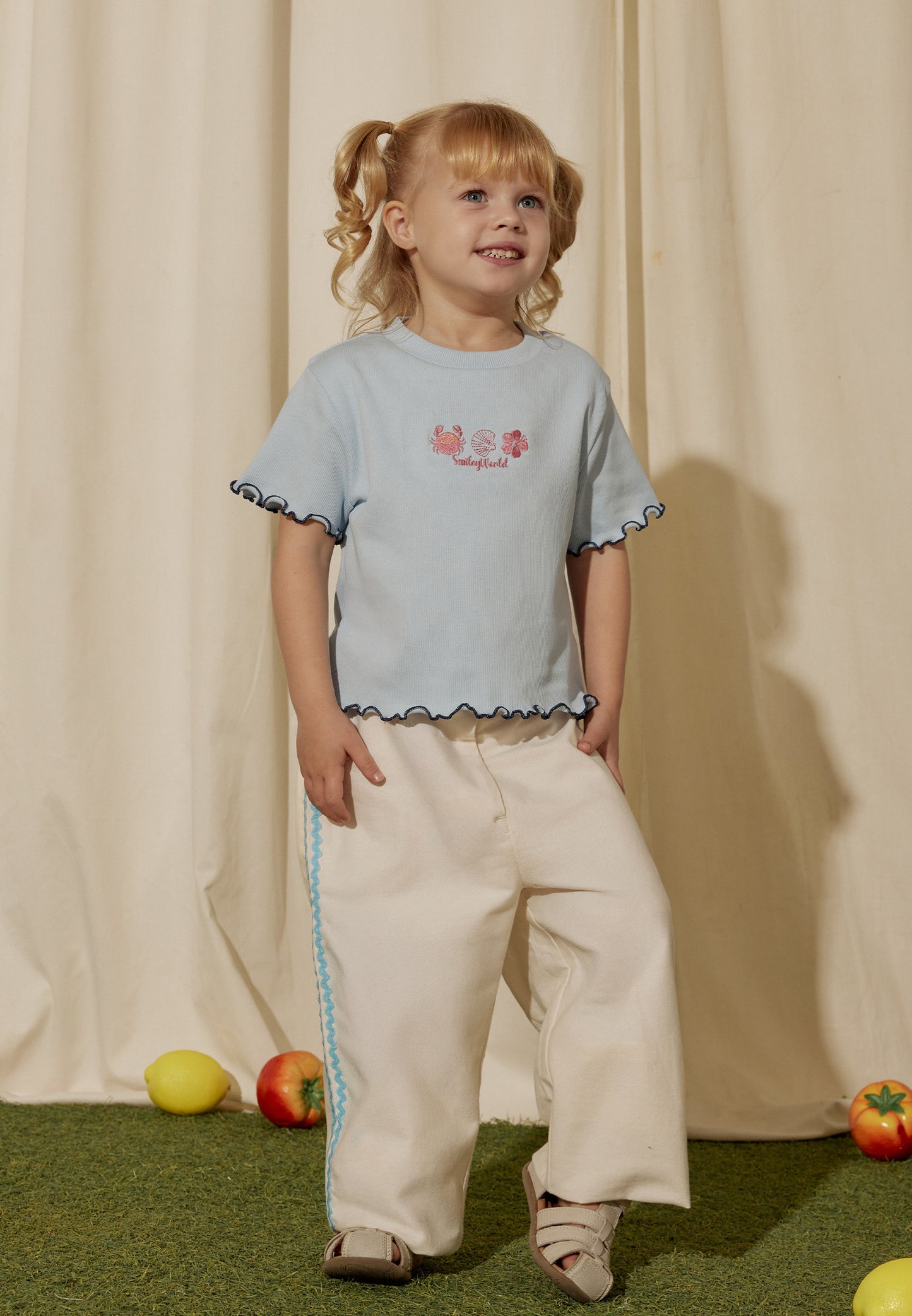 Osella Kids x SmileyWorld Brisa Rib Tee