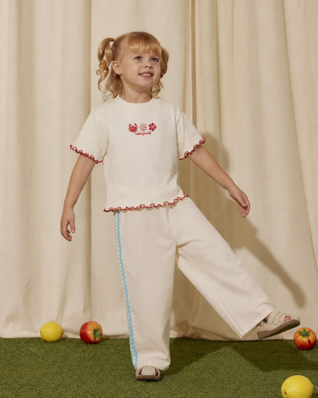 Osella Kids x SmileyWorld Brisa Rib Tee