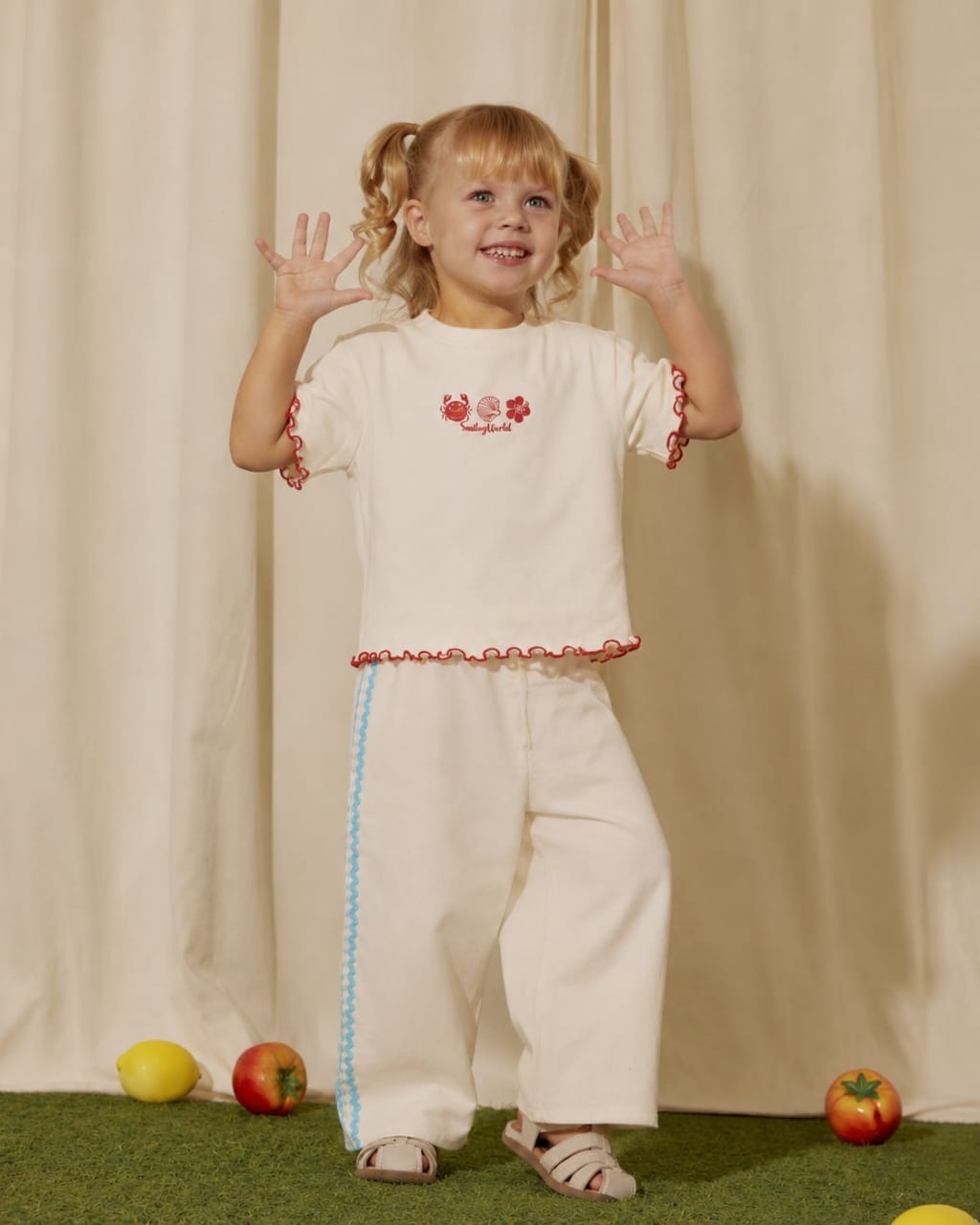 Osella Kids x SmileyWorld Brisa Rib Tee