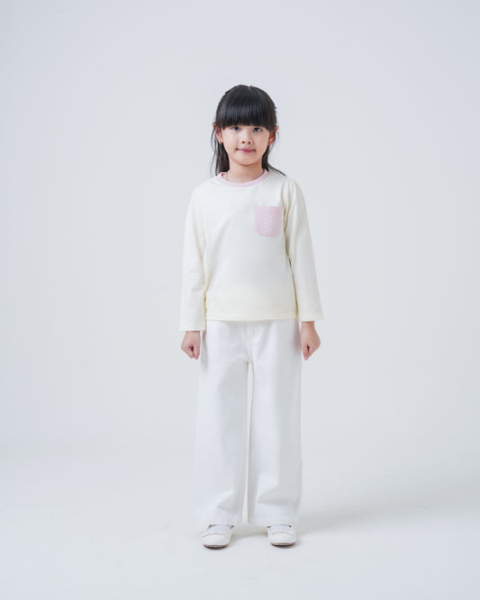 Osella Kids Blush Pocket Tee