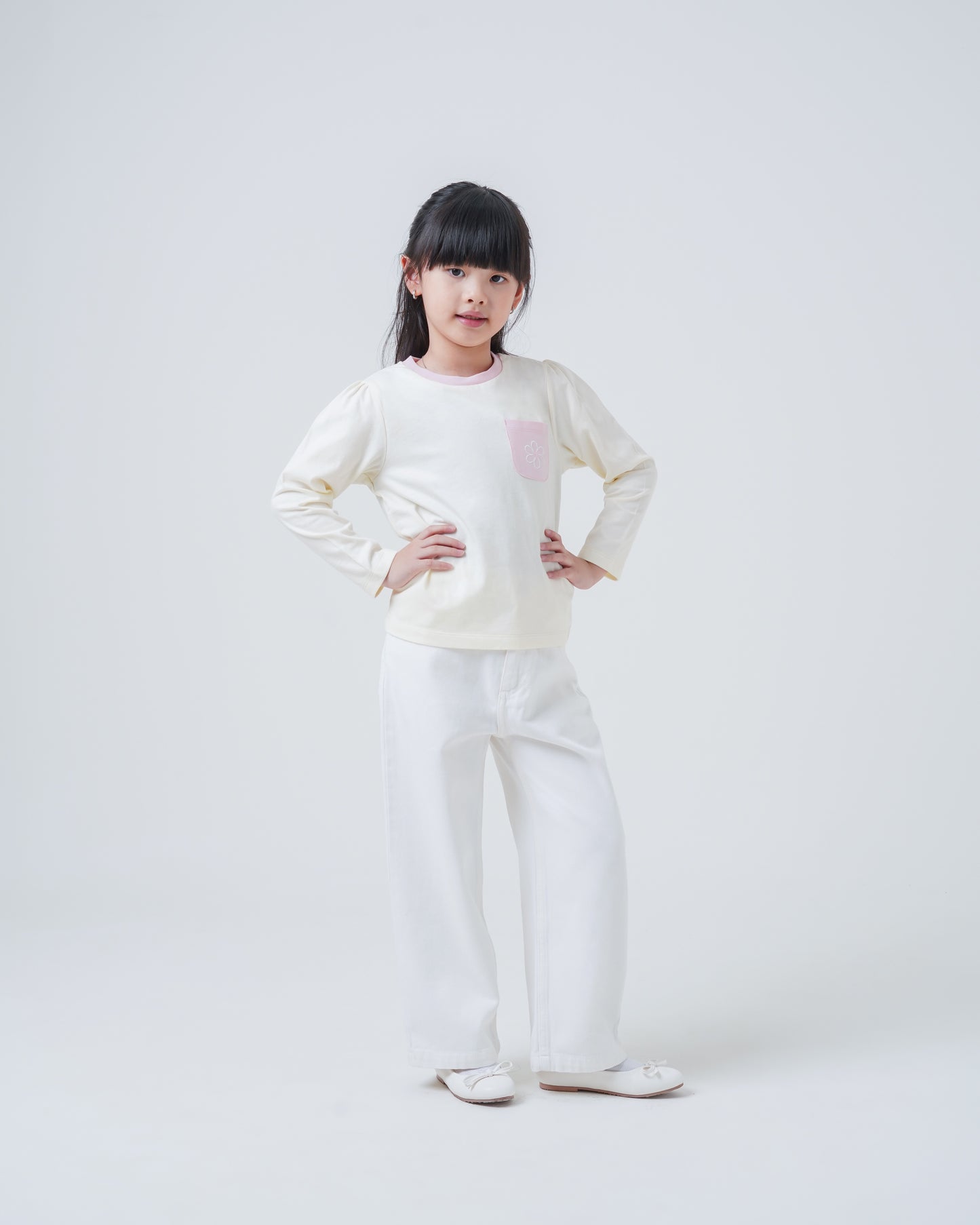 Osella Kids Blush Pocket Tee