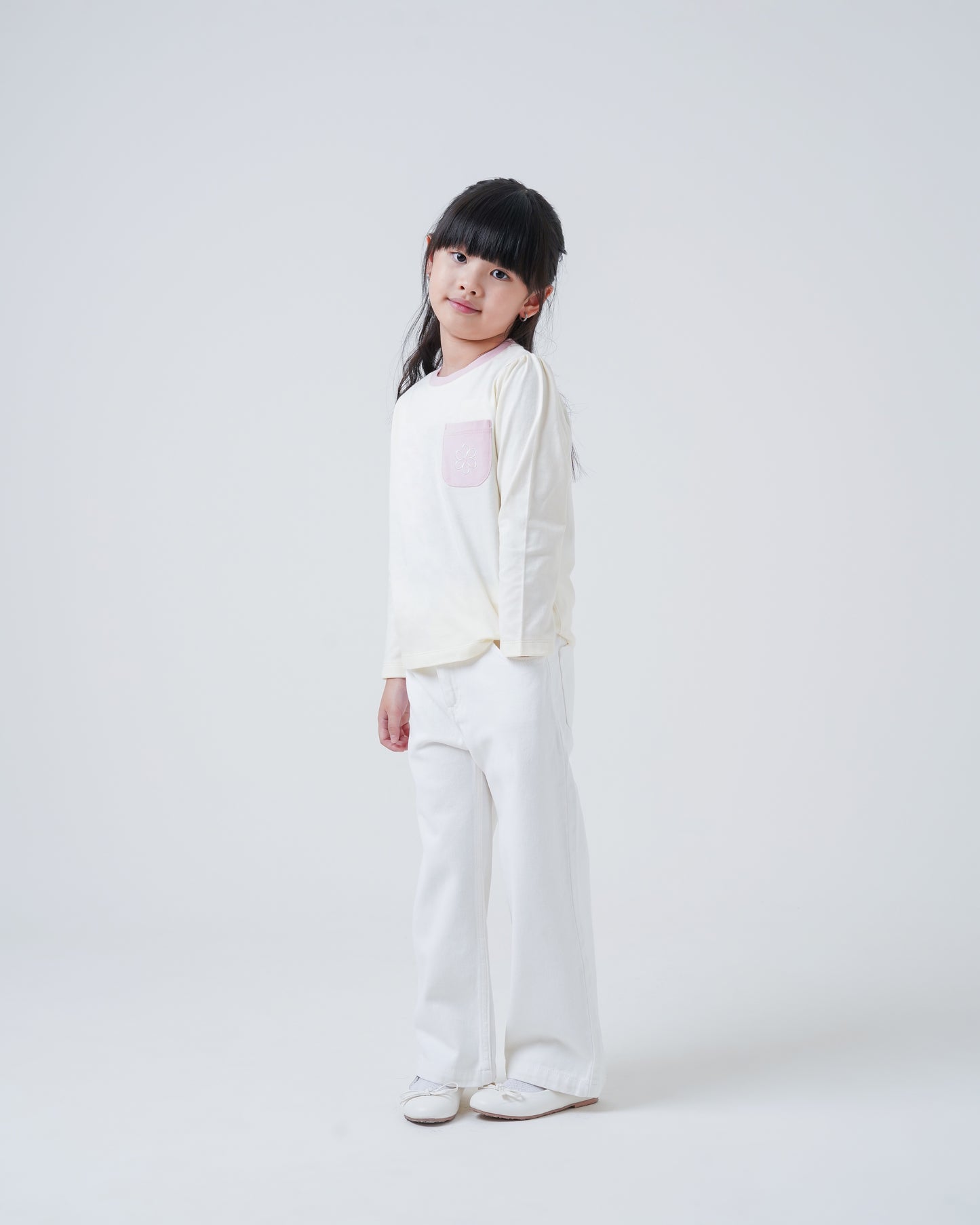 Osella Kids Blush Pocket Tee