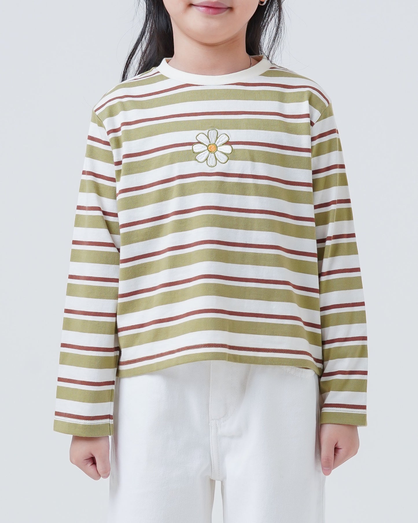 Osella Kids Daisy Dream Striped Tee