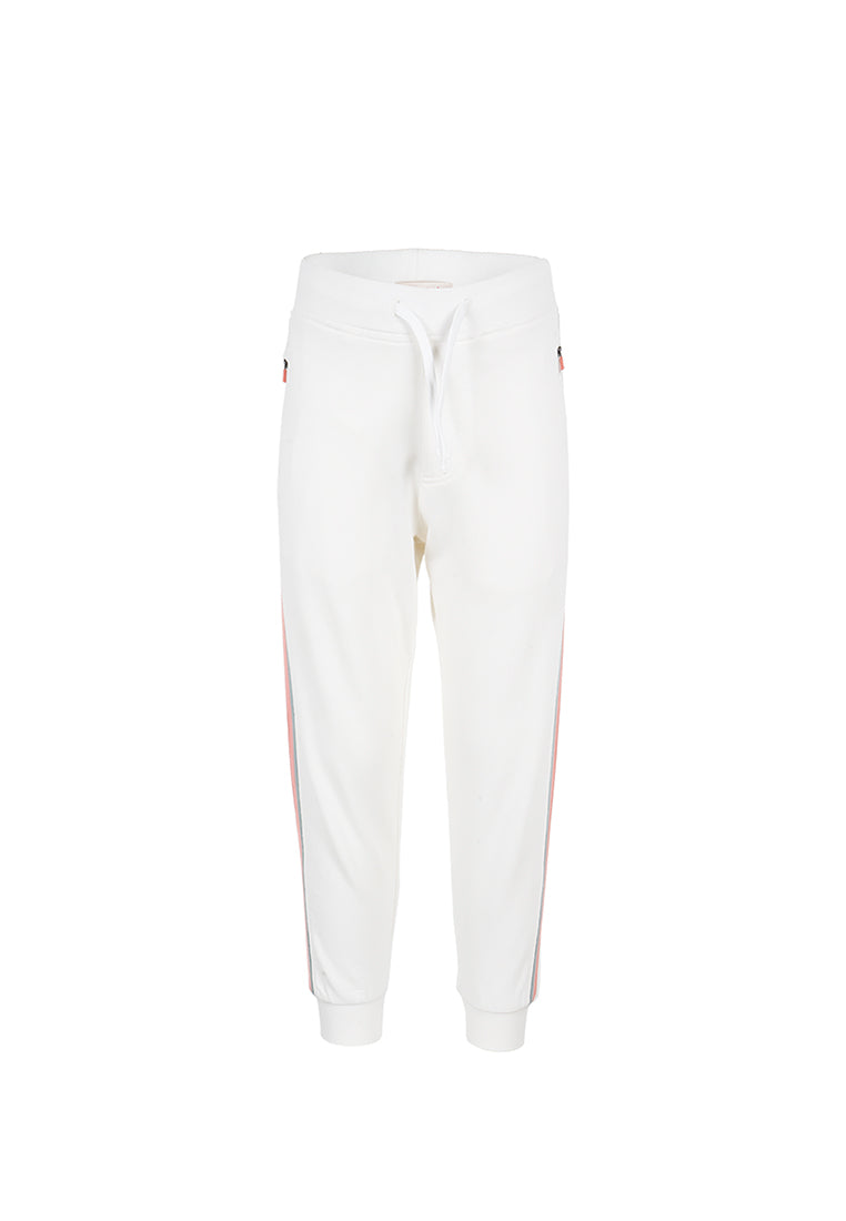 Osella Kids Jogger Pants In White
