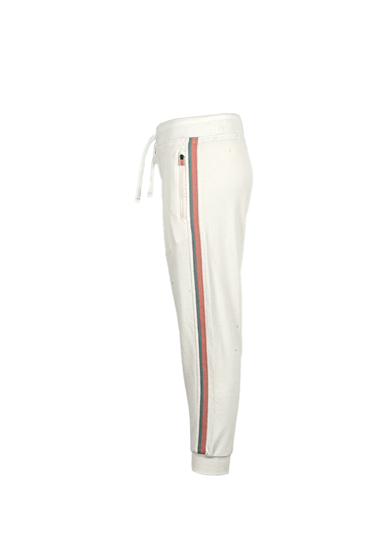 Osella Kids Jogger Pants In White