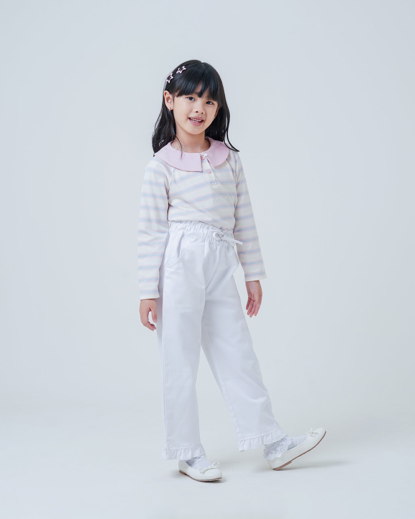 Osella Kids Zoya Ruffle Long Pants