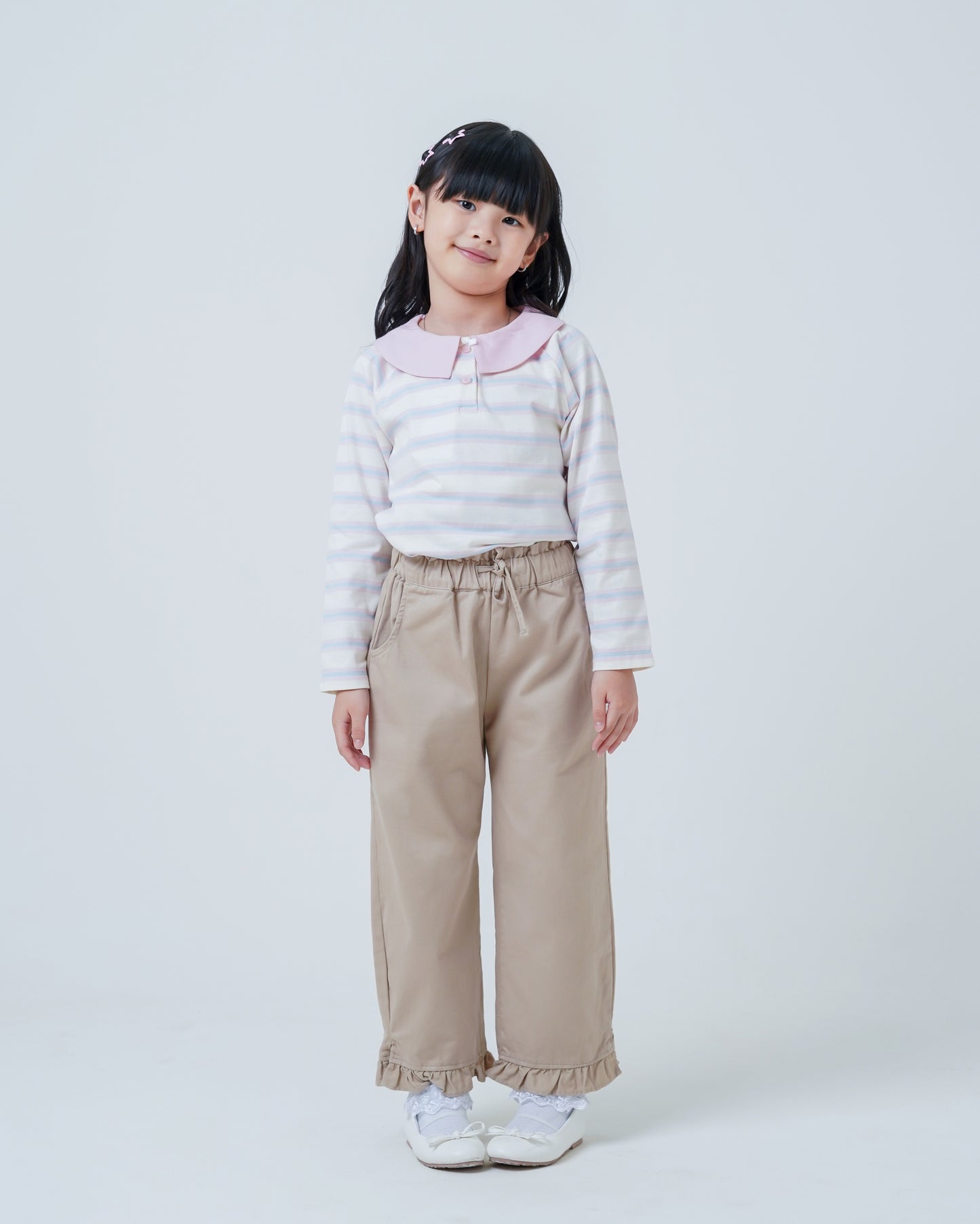 Osella Kids Zoya Ruffle Long Pants
