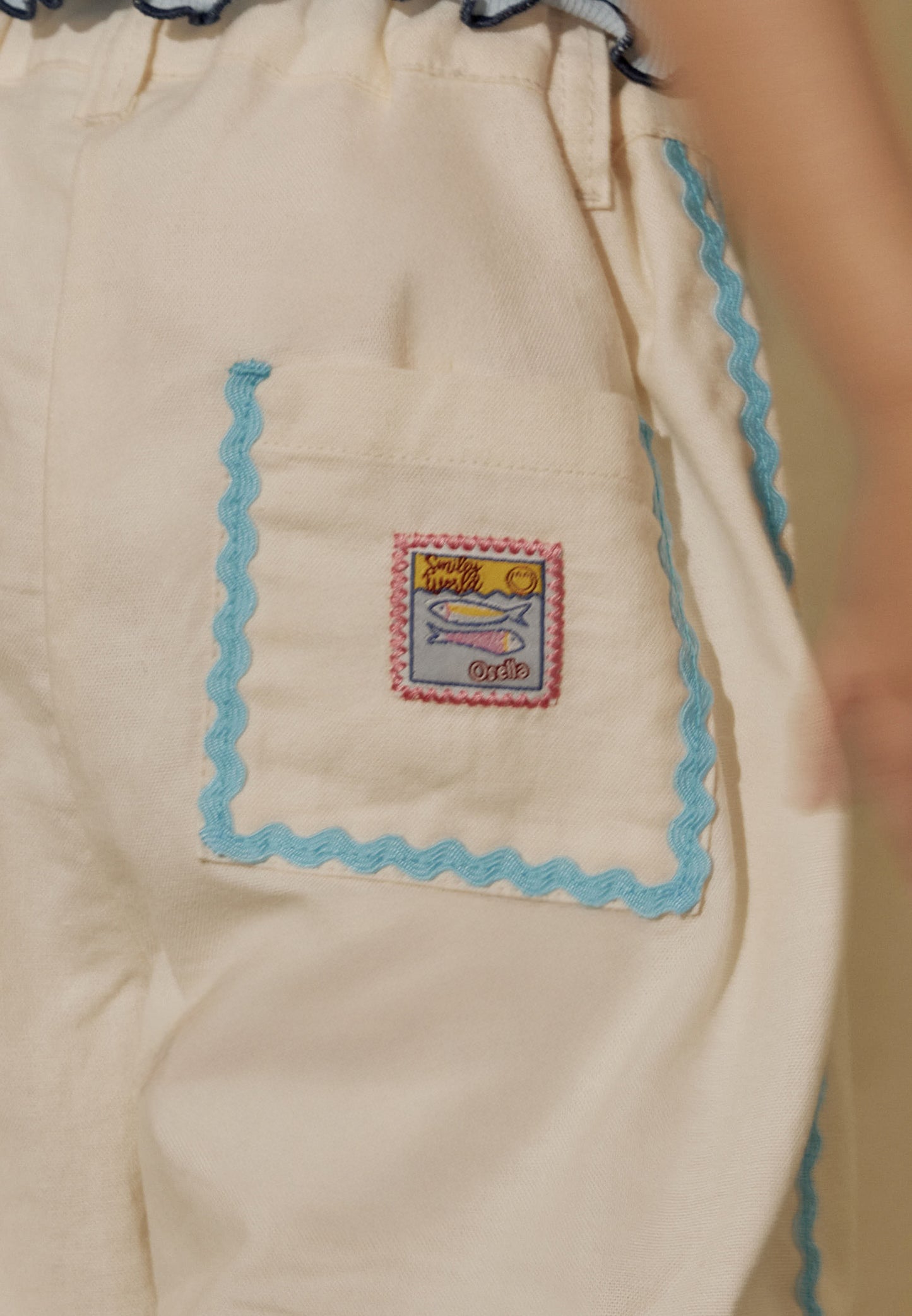 Osella Kids x Smiley World Kano Linen Pants