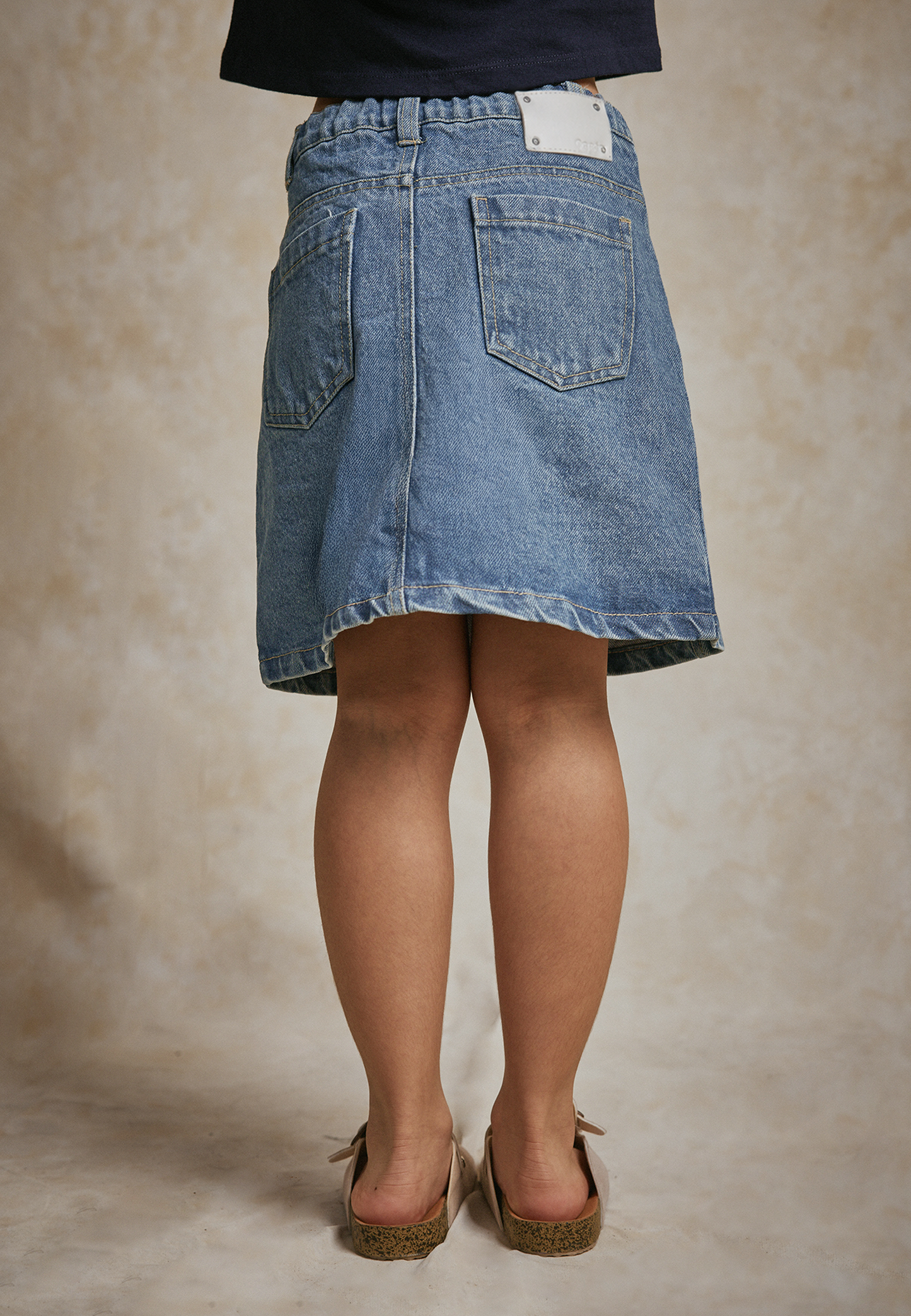 Osella Kids Kia Denim Short Skirt
