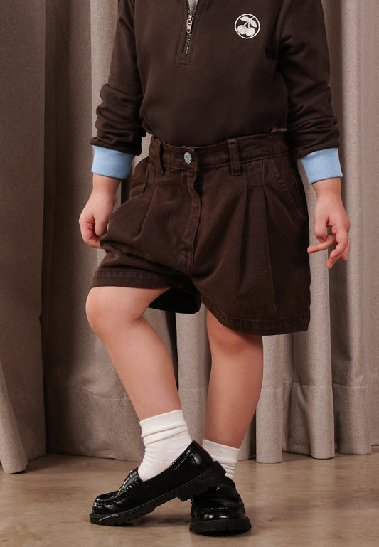 Osella Kids Olivia Pleated Shorts