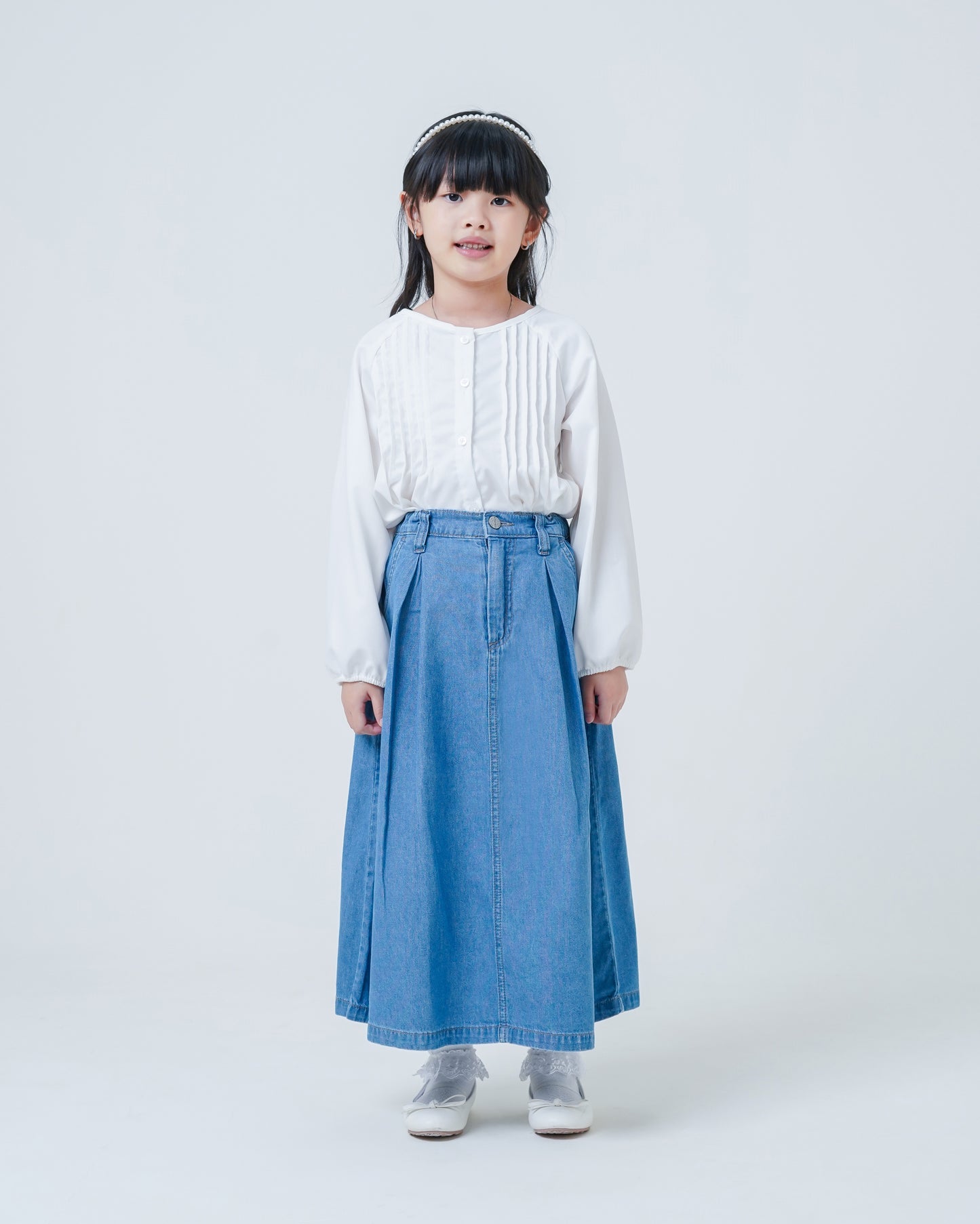 Osella Kids Melissa Denim Skirt