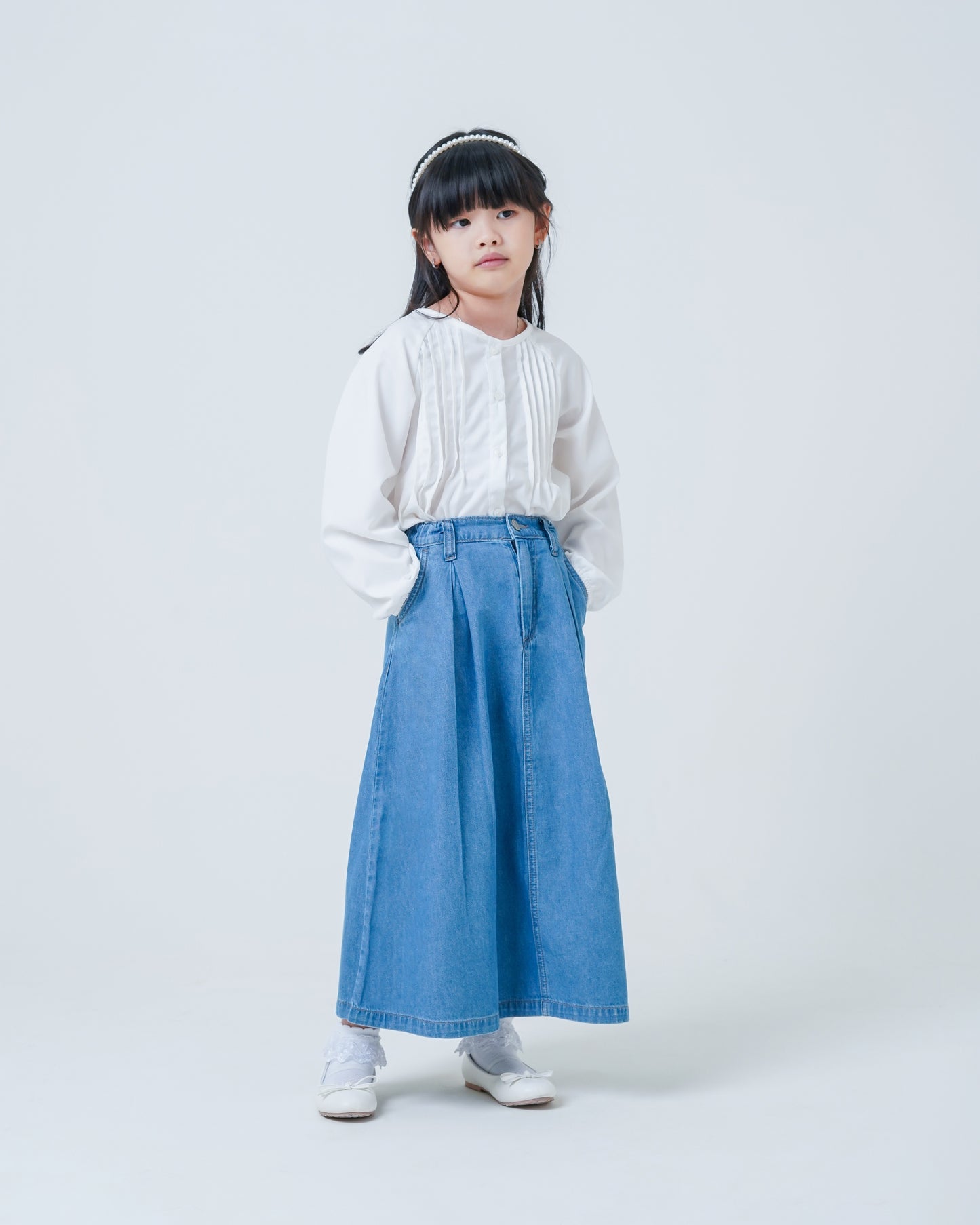 Osella Kids Melissa Denim Skirt