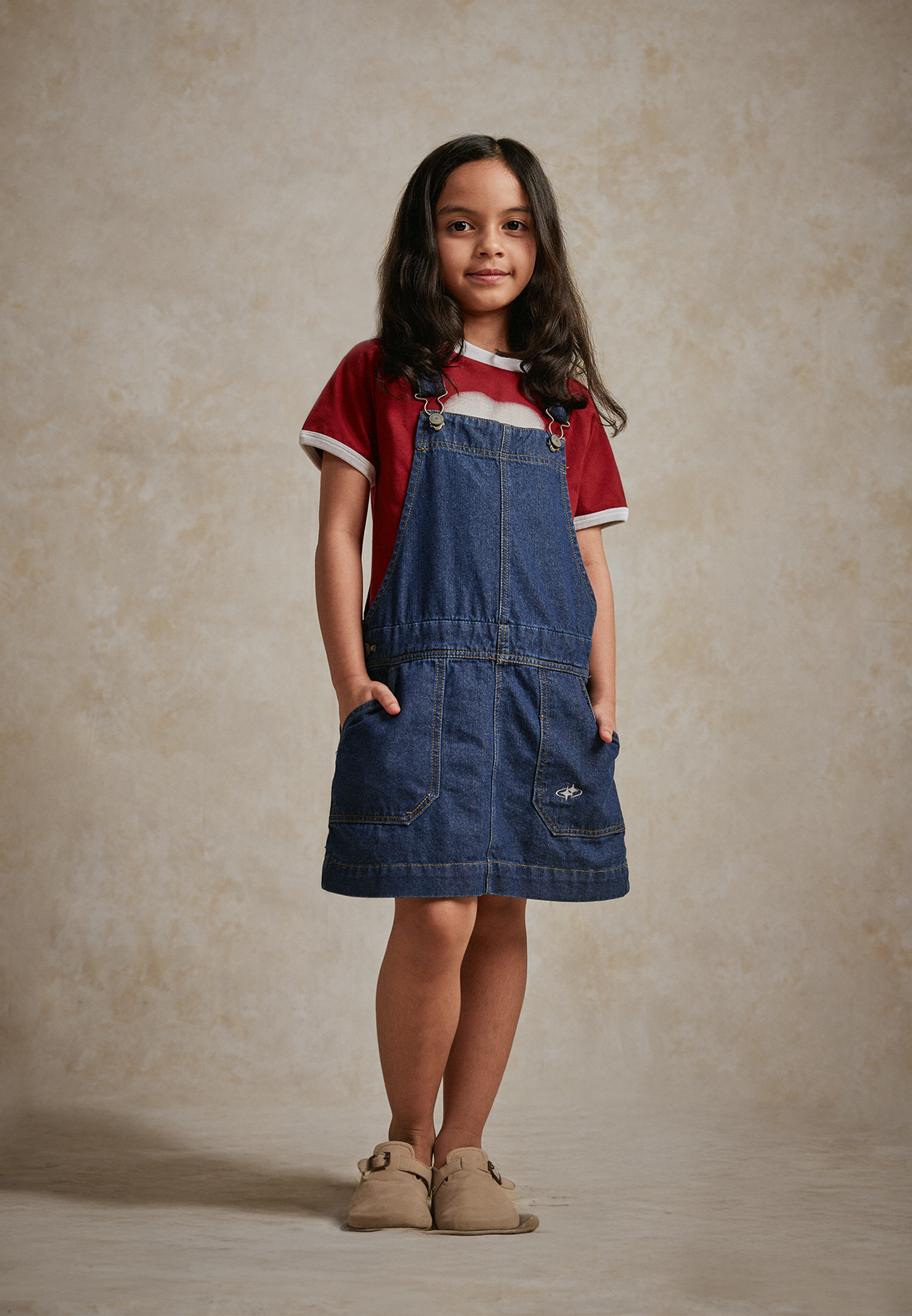 Osella Kids Jetta Overall Raw Denim