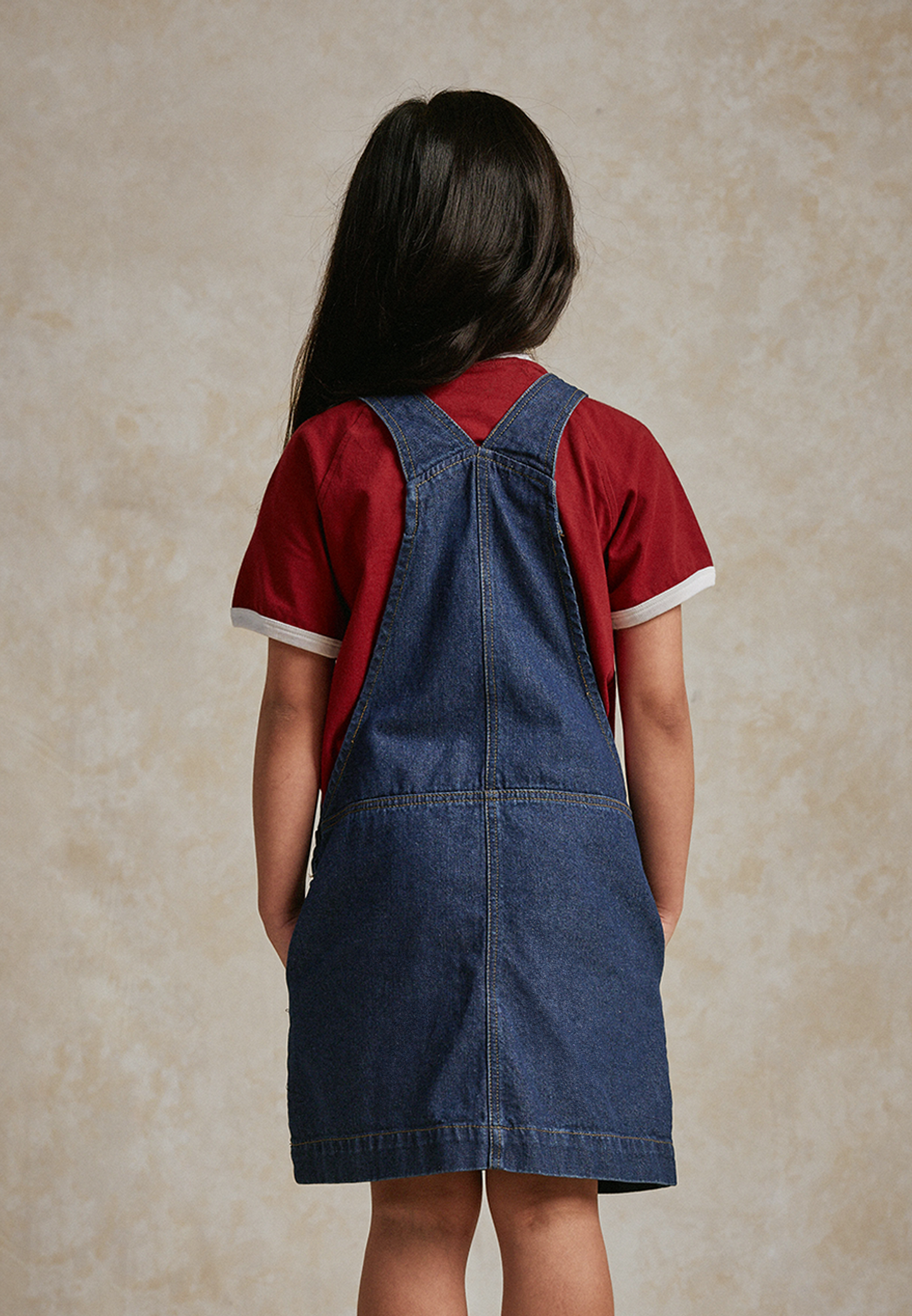 Osella Kids Jetta Overall Raw Denim