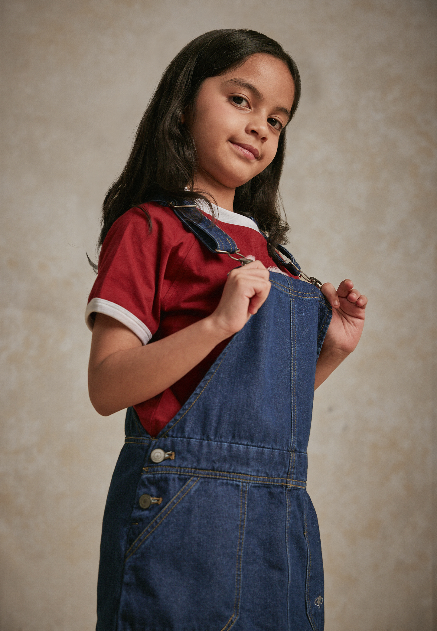 Osella Kids Jetta Overall Raw Denim