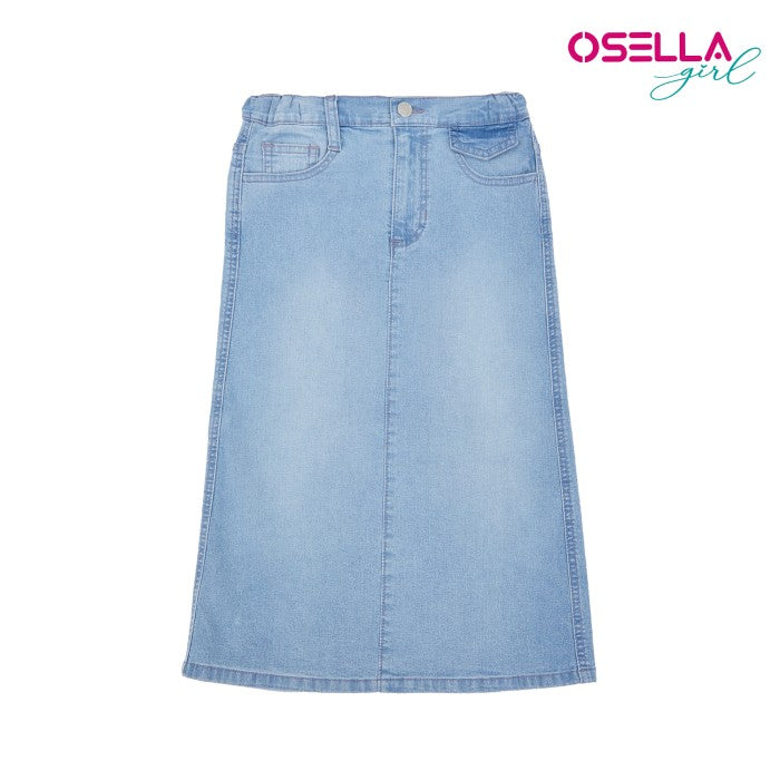 OSELLA EVA MIDI DENIM SKIRT 238O5002