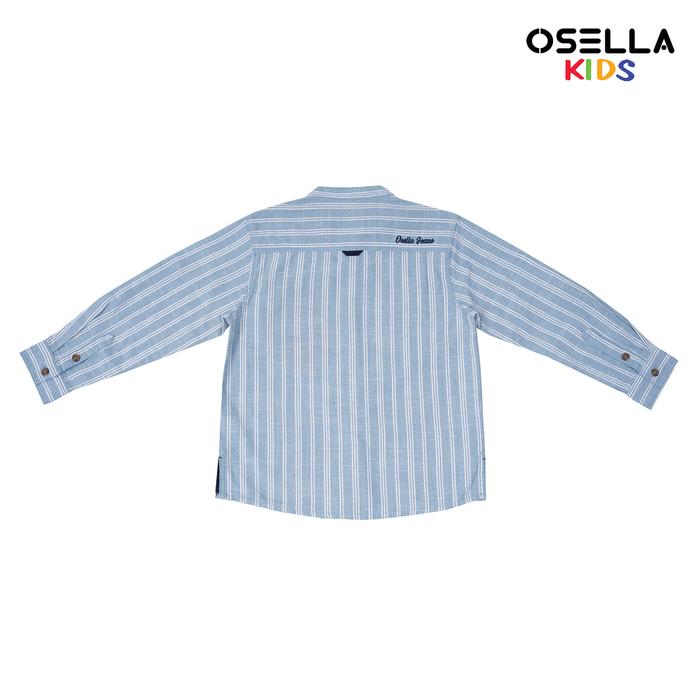 Osella Asher Long Sleeves Striped Koko Shirt With Fancy Striped Fabric