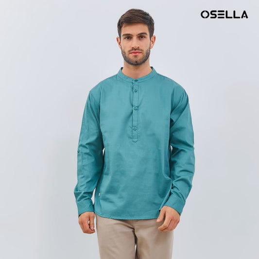 [NEW] Osella Raya Half Button Up Regular Shirt 2037410 | Kemeja Pria