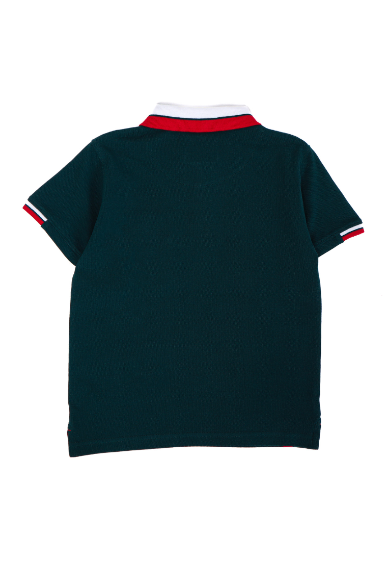 Osella Kids Nautical Series Regular Polo Shirt with Stripe Collar