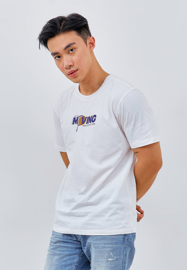 Osella Regular Fit T-Shirt with Print on Front