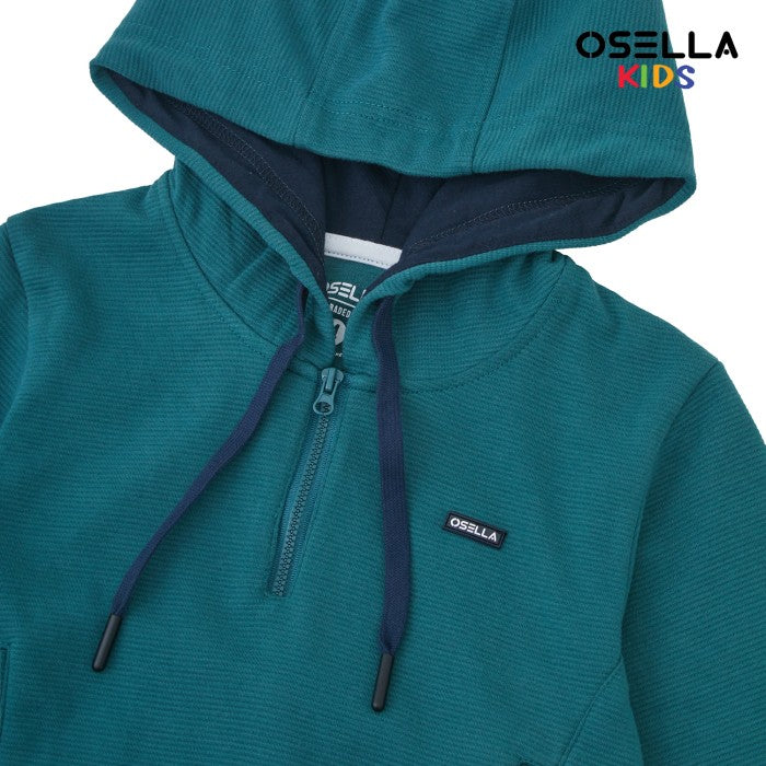 [NEW] OSELLA MARTHEN HOODIE JACKET IN PINDENEEDLE GREEN 2211500173 | Hoodie Anak Laki Laki Lengan Panjang