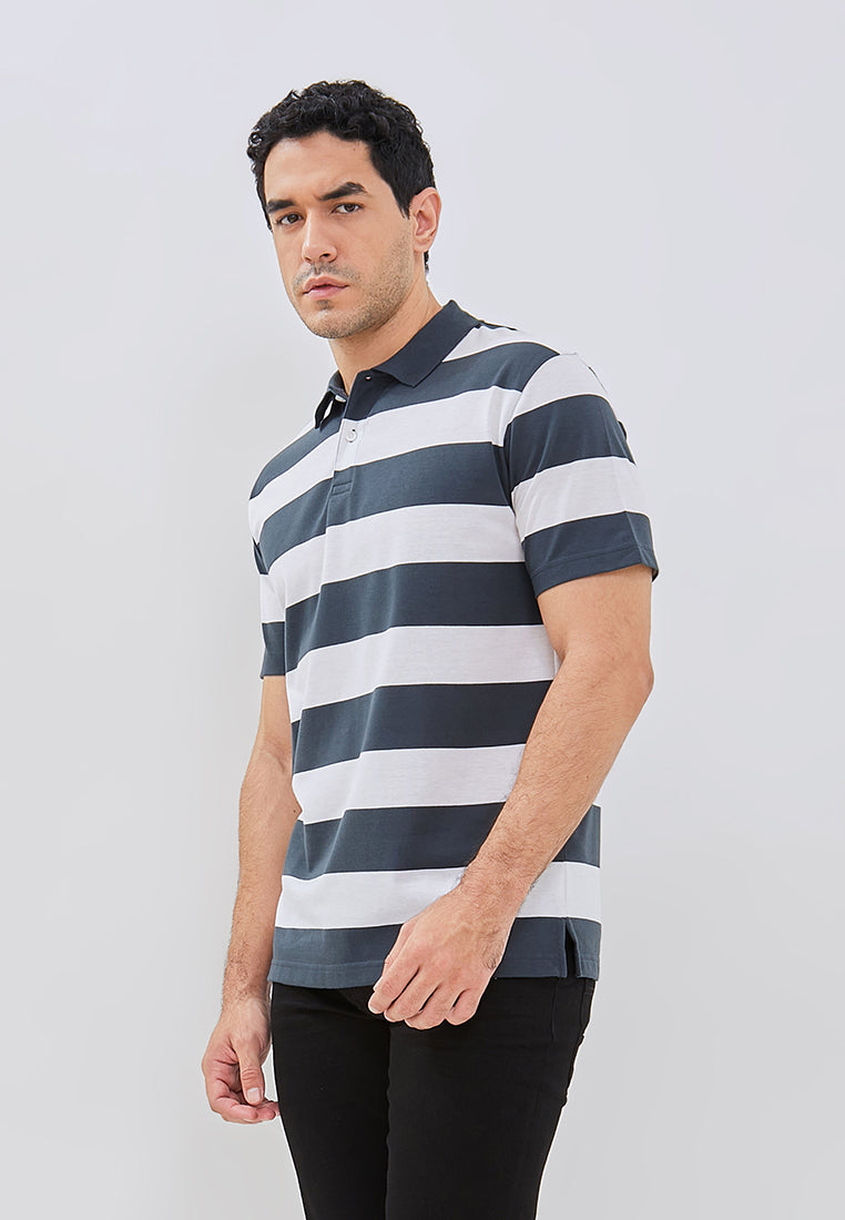 Osella Stripe Polo Shirt