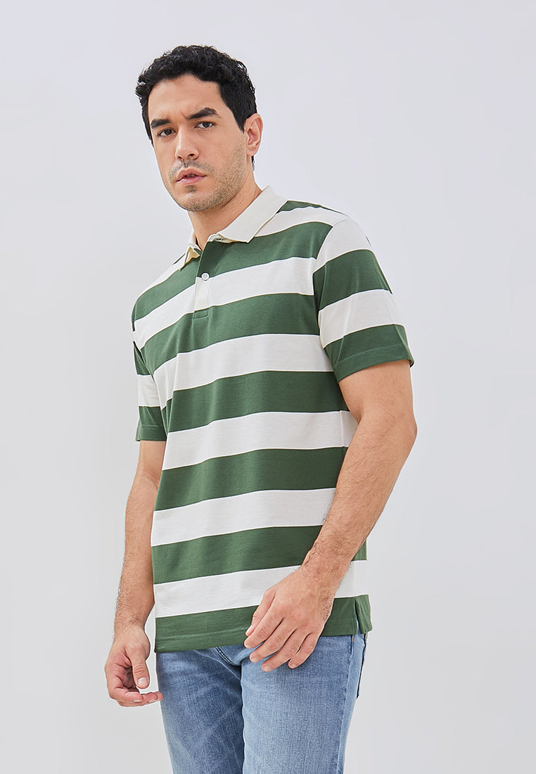 Osella Stripe Polo Shirt