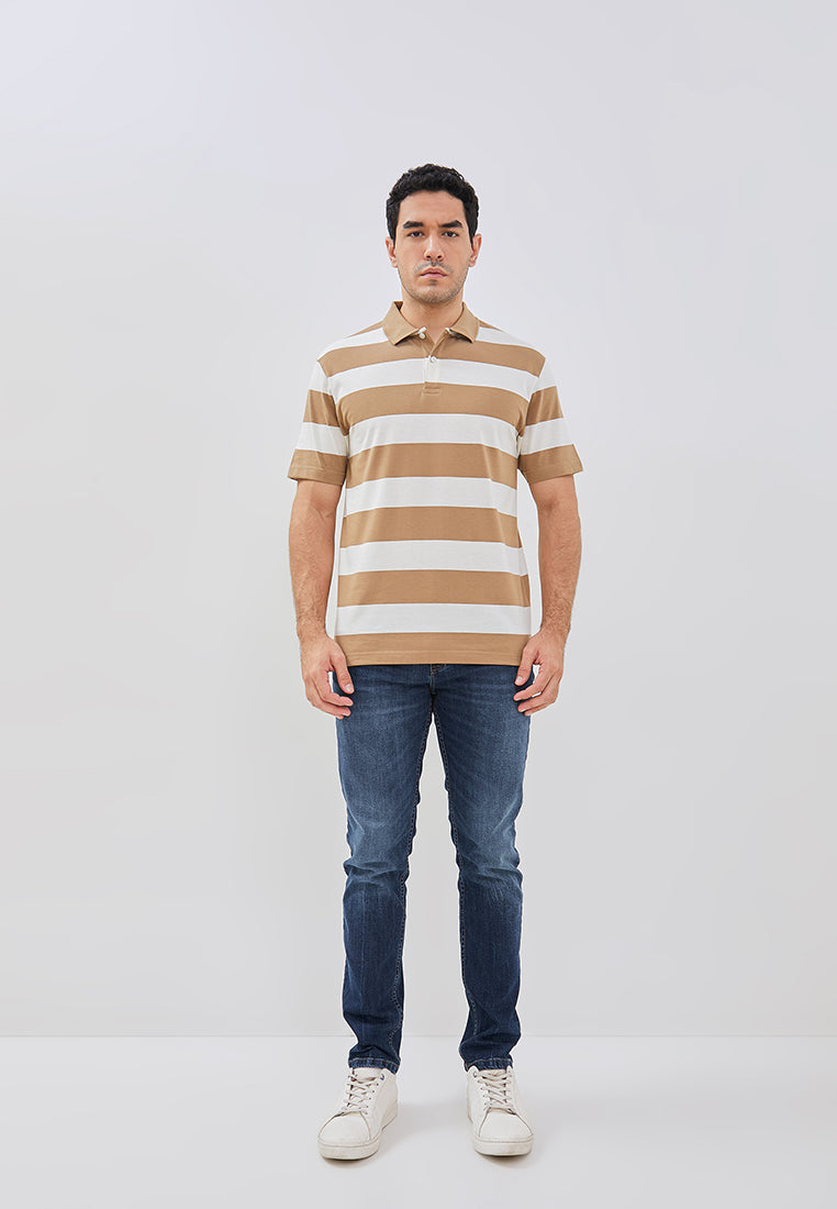Osella Stripe Polo Shirt