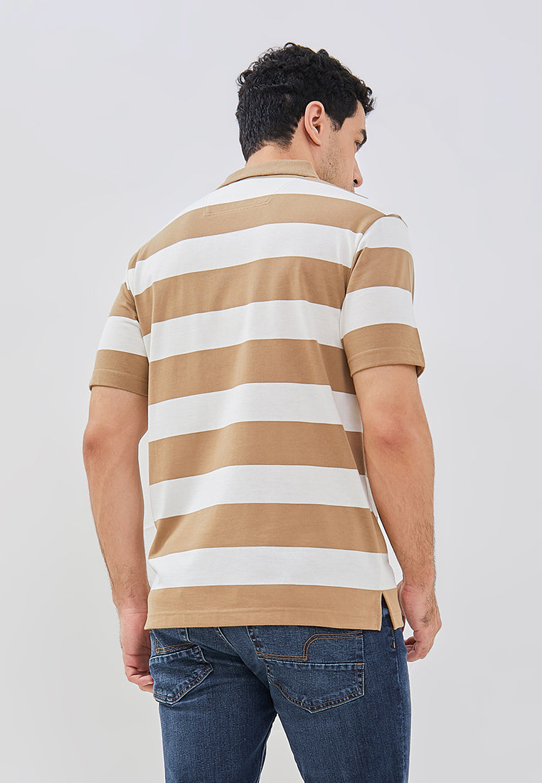 Osella Stripe Polo Shirt