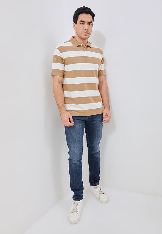 Osella Stripe Polo Shirt
