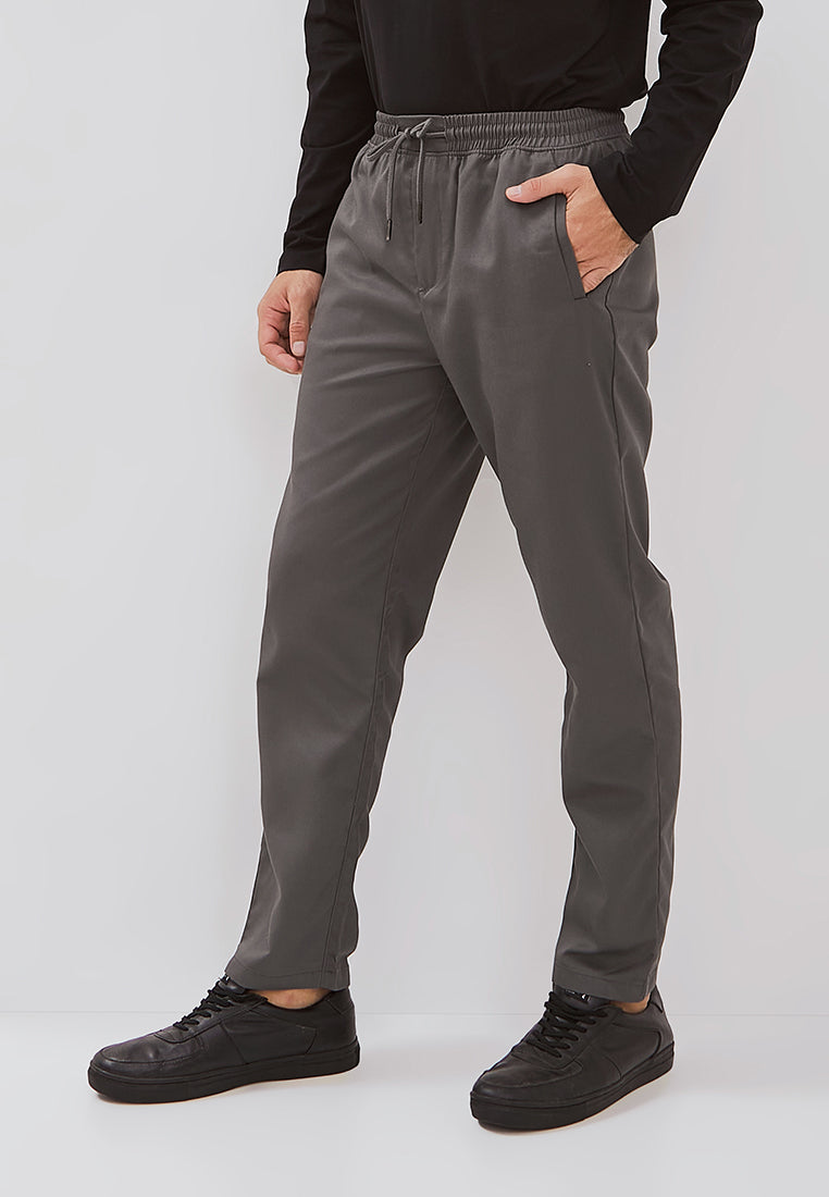 Osella Basic Relaxed Waist Trousers With Adjustable Drawstring
