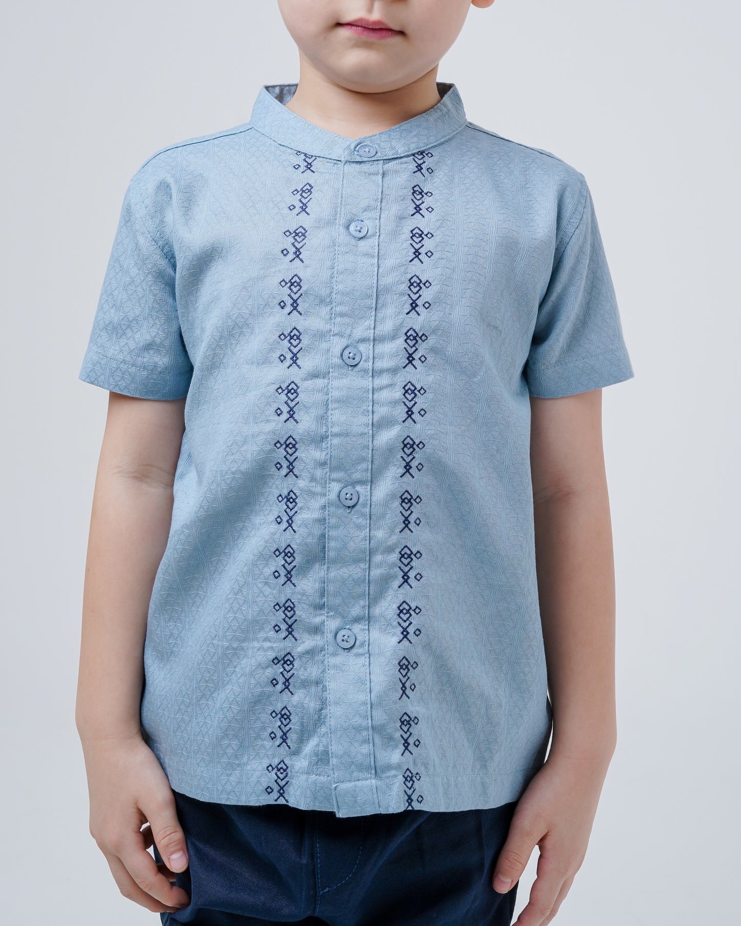 Osella Kids Koko Embroidered Koko Shirt And Pants Set