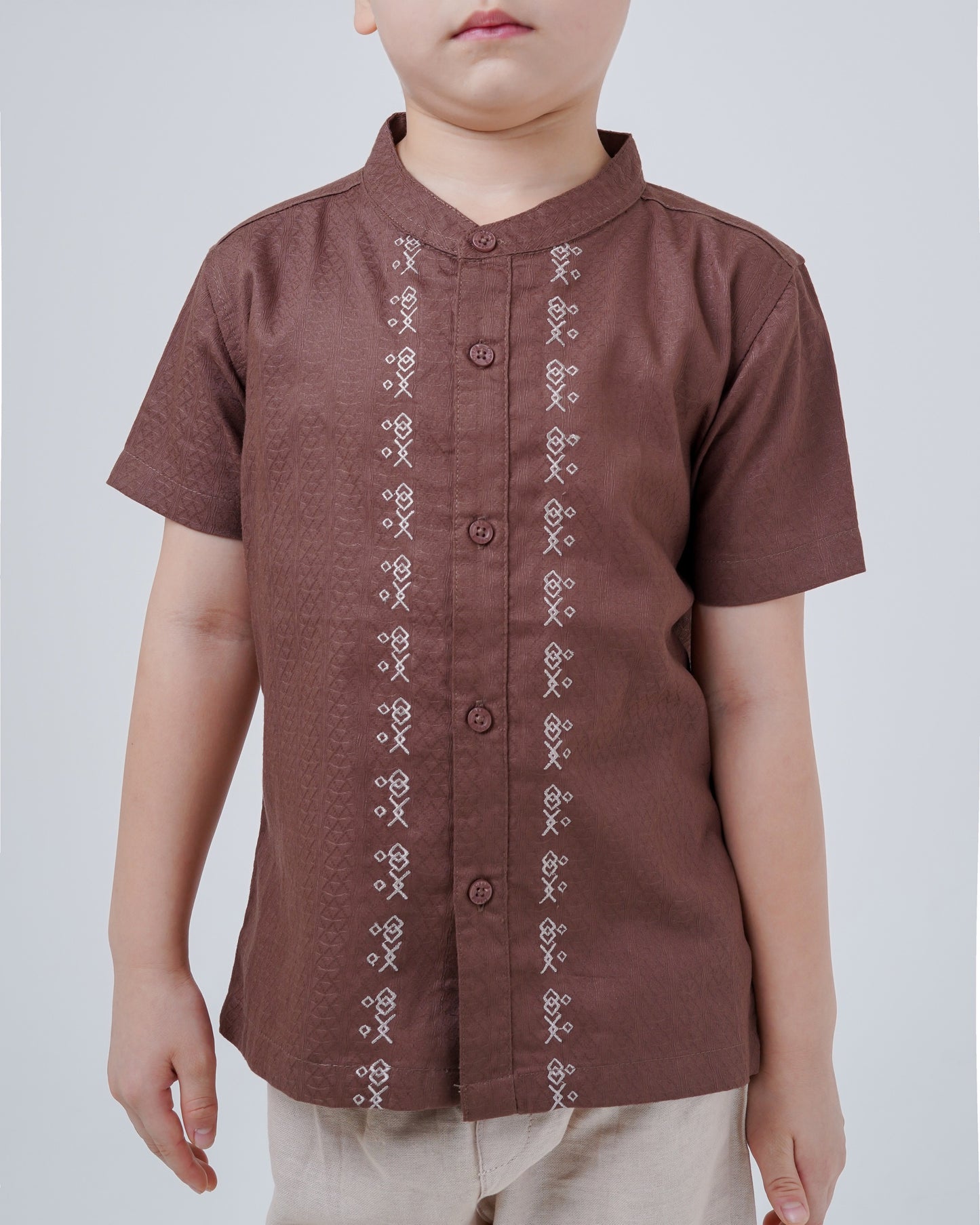 Osella Kids Koko Embroidered Koko Shirt And Pants Set