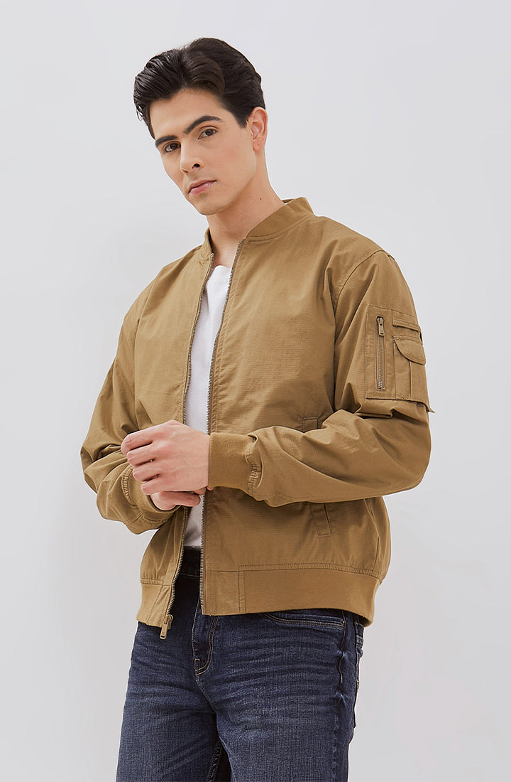 Osella Bomber Ripstop Jacket With Woven Living 20615002