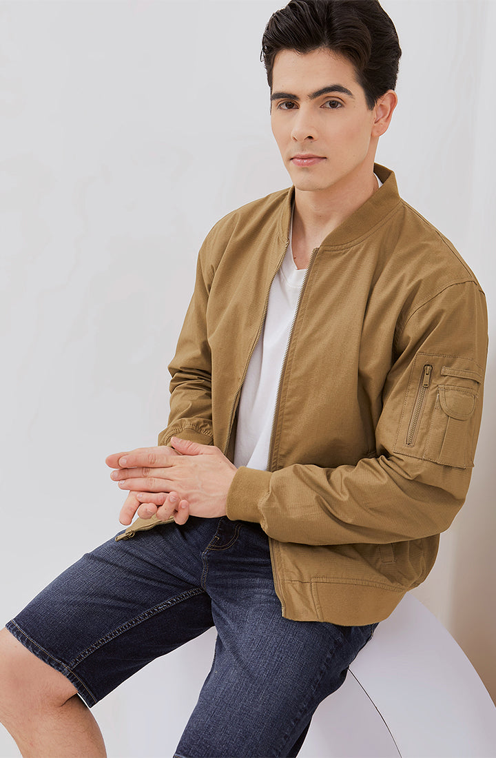 Osella Bomber Ripstop Jacket With Woven Living 20615002