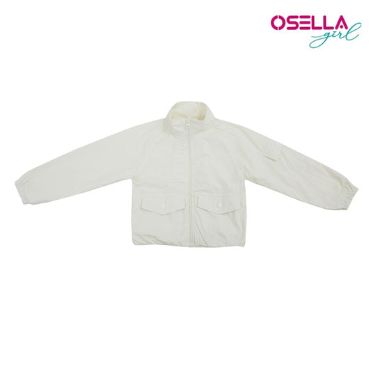 OSELLA PARACHUTE OUTER WITH POCKETS IN IVORY 2361500201