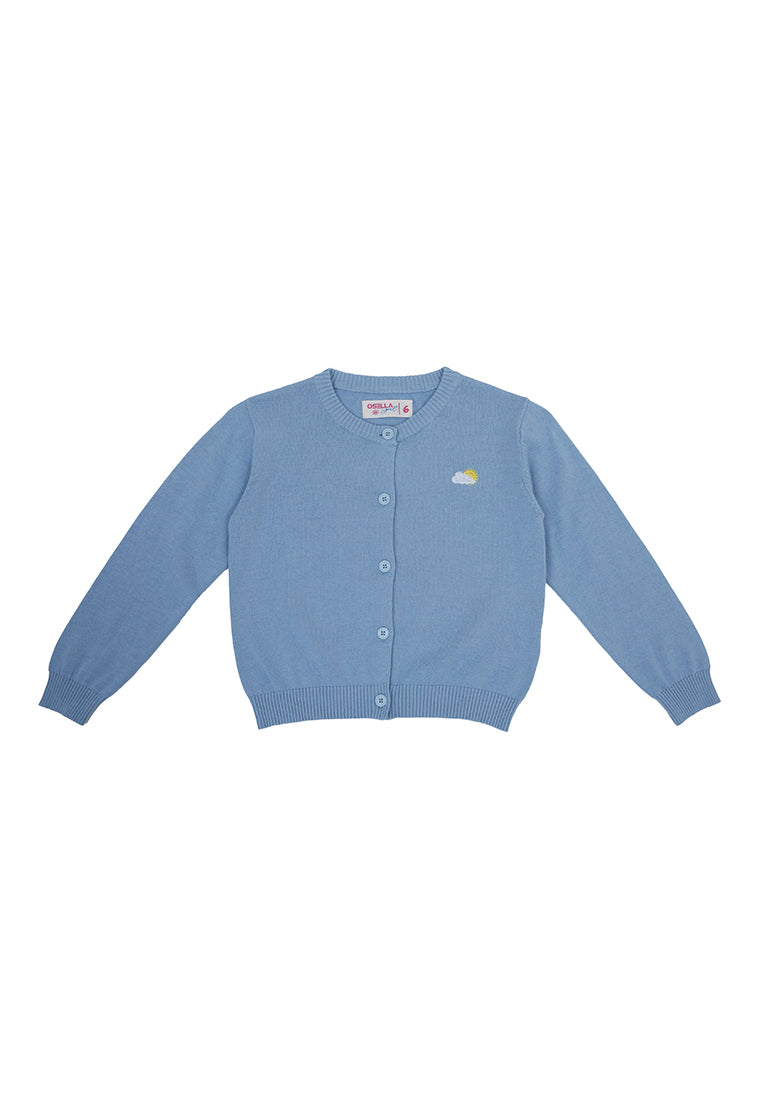 Osella Skylar Knit Cardigan With Embroidery