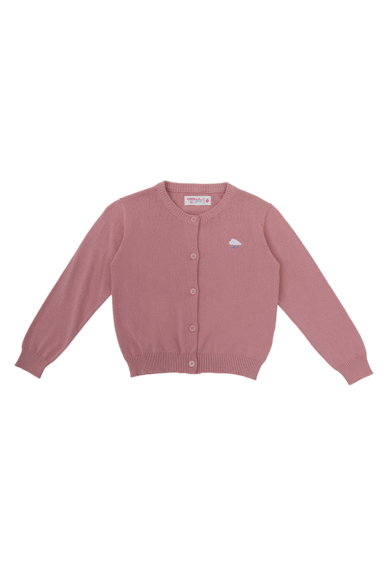 Osella Skylar Knit Cardigan With Embroidery