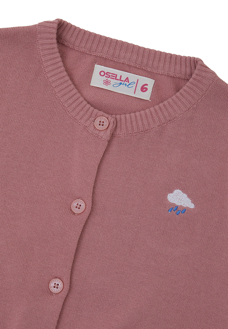 Osella Skylar Knit Cardigan With Embroidery