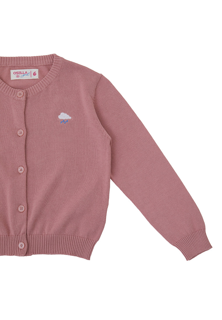 Osella Skylar Knit Cardigan With Embroidery
