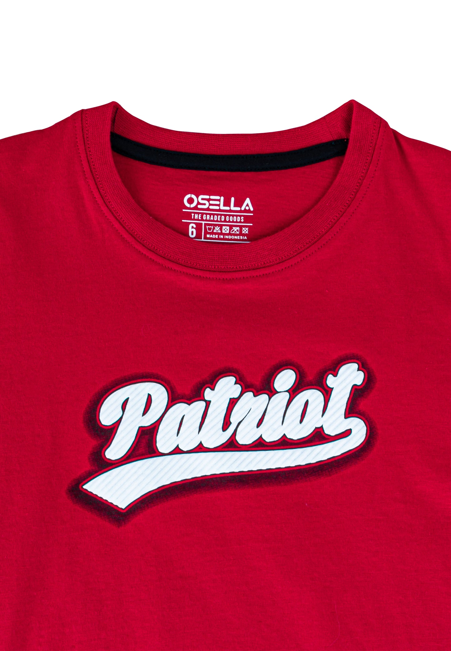 Osella Kids Patriot Independence Regular T-Shirt Print In Red