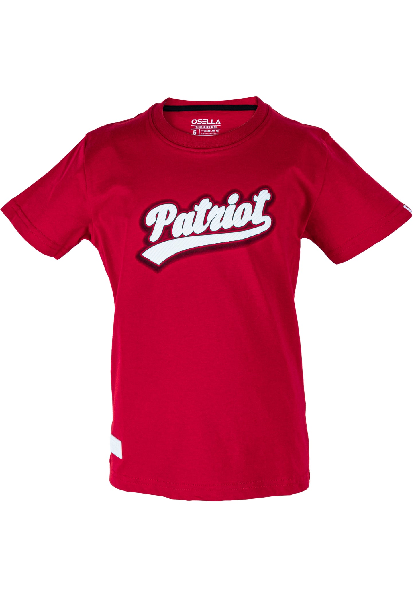 Osella Kids Patriot Independence Regular T-Shirt Print In Red