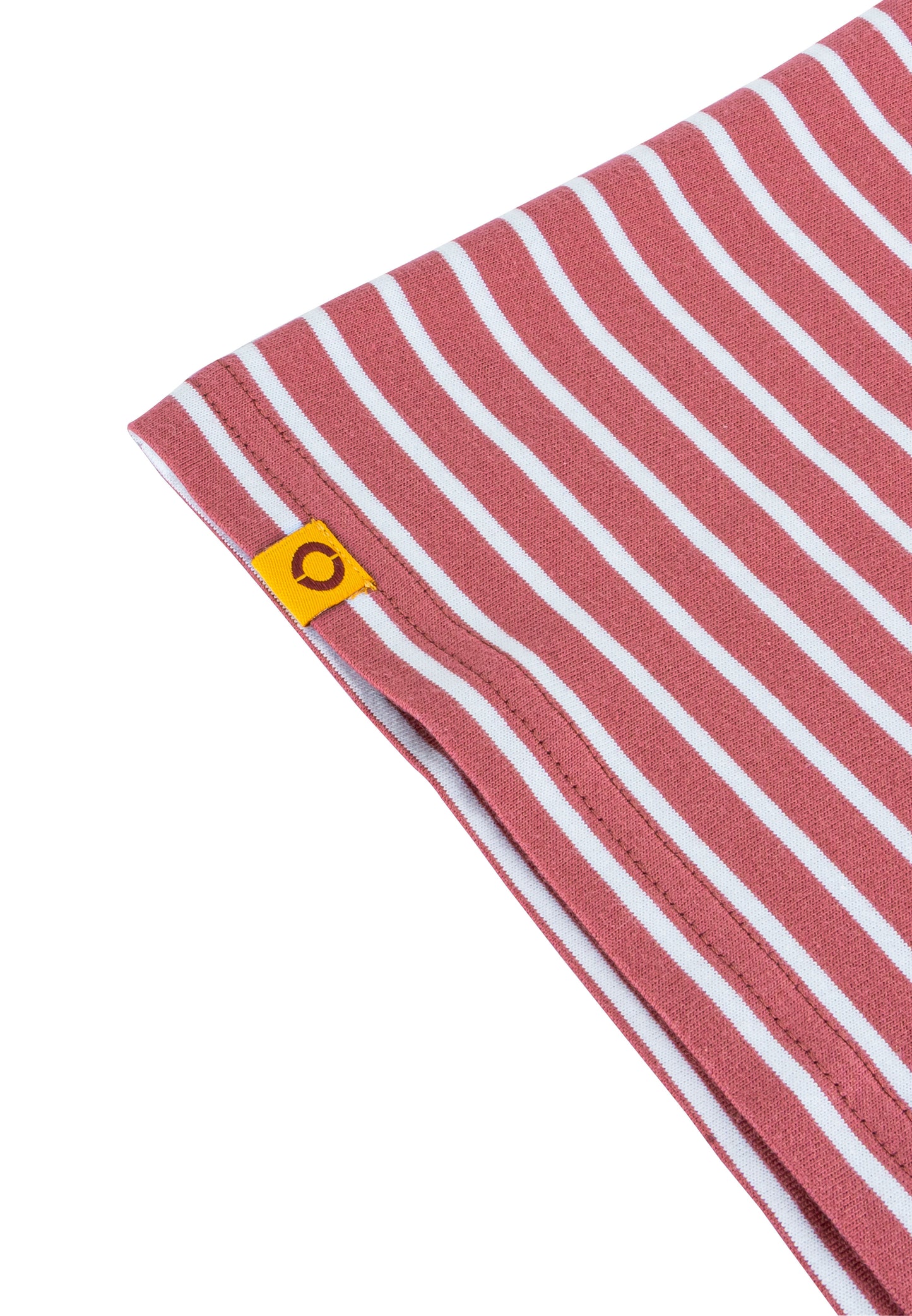 Osella Kids Regular Creator Stripe T-Shirt Print In Tomato Red And White