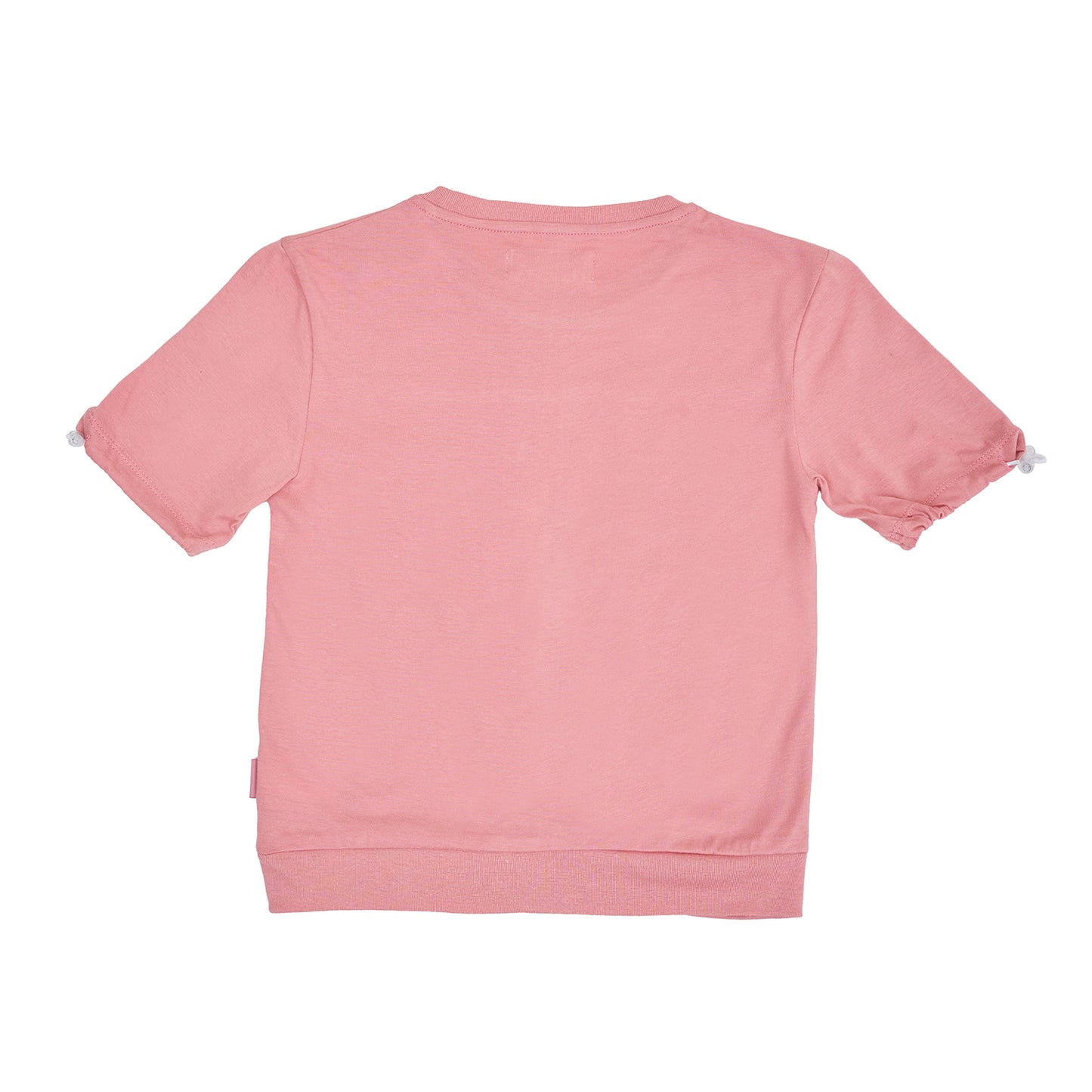 Osella Beautiful Soul Glitter Print Solid T-shirt In Pink