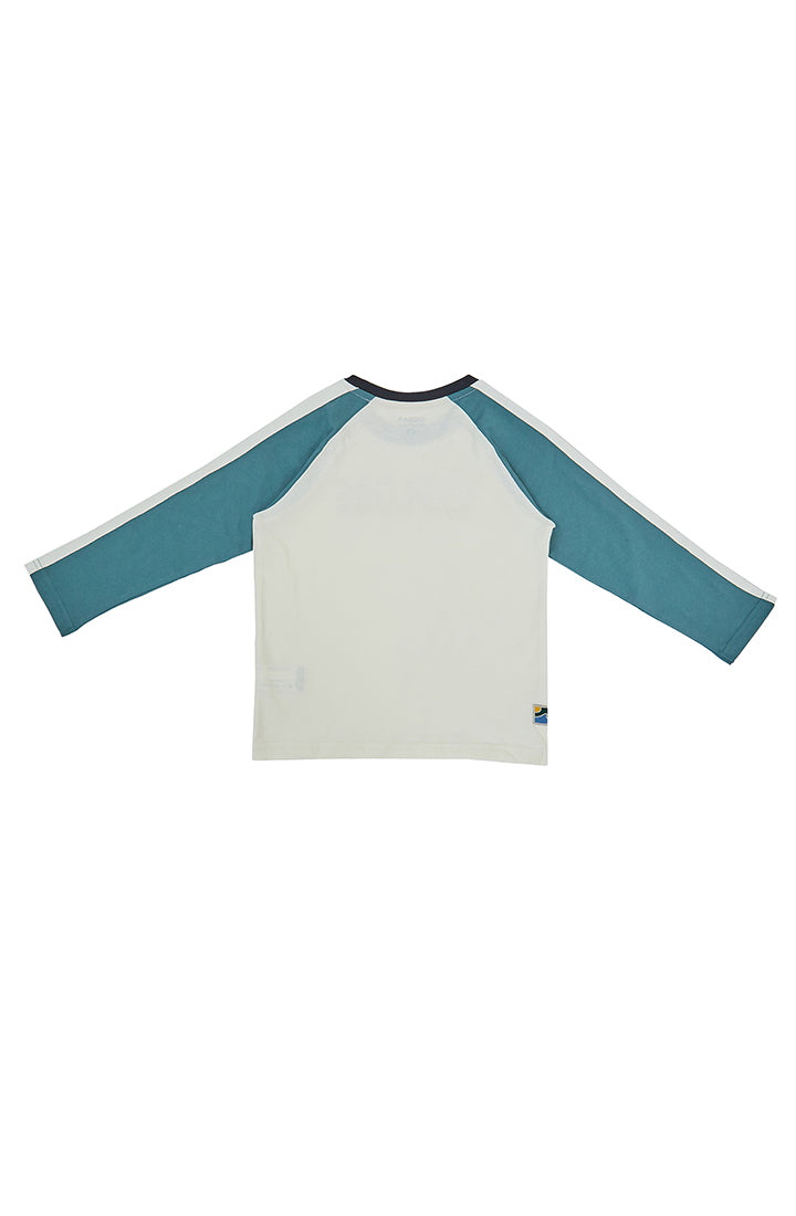 Osella Long Sleeve T-Shirt With Striped Detailing In Beige 2277500488