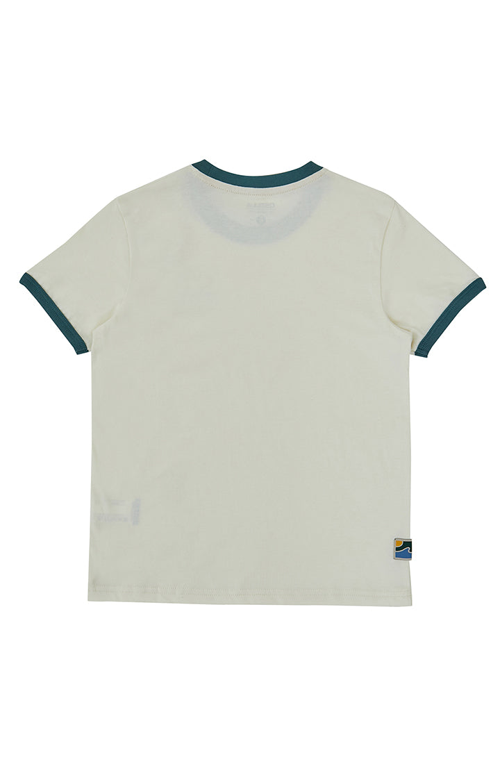 Osella Escapade Print T-Shirt Short Sleeve in Beige 2274500788